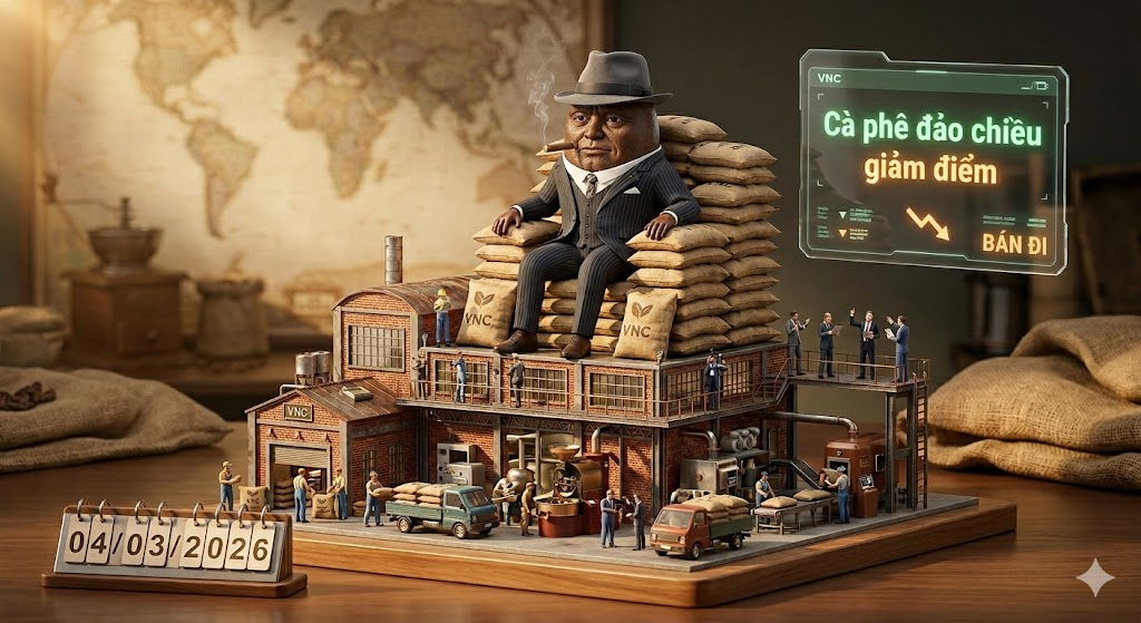 Giá cà phê ngày 04/03: Áp lực kỹ thuật và tỷ giá hối đoái đè nặng lên thị trường phái sinh